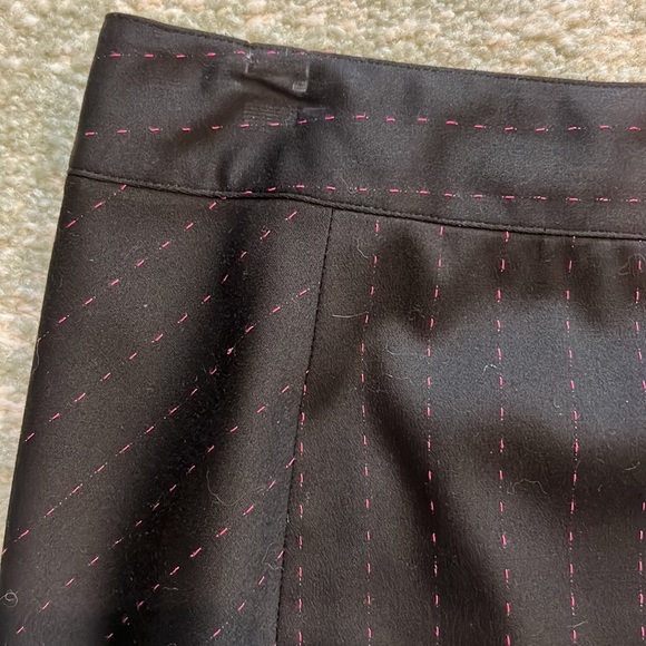 Pin Striped Pencil Skirt - Picture 2 of 8